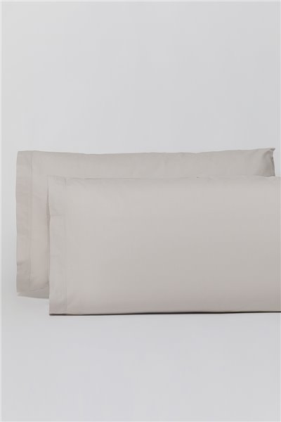 Coppia di federe in cotone - Silver