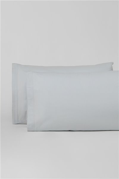 Coppia di federe in cotone - Silver