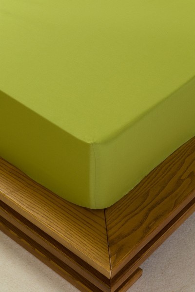 Lenzuolo inferiore in cotone con angoli - Silver