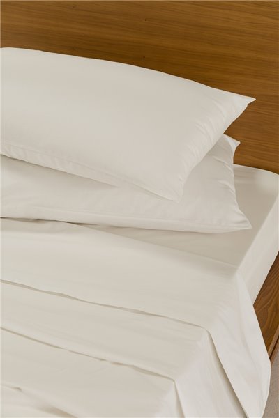 Lenzuolo superiore in cotone - Silver