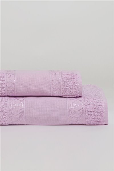 Set asciugamani viso + ospite - Alessandra