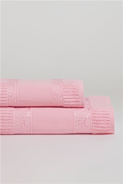 Set asciugamani viso + ospite - Alessandra