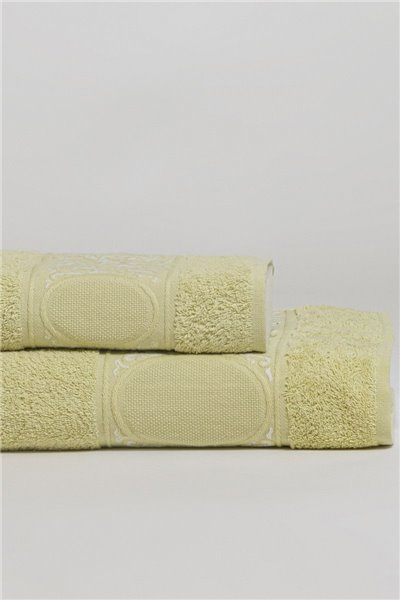 Set asciugamani viso + ospite - Alberta